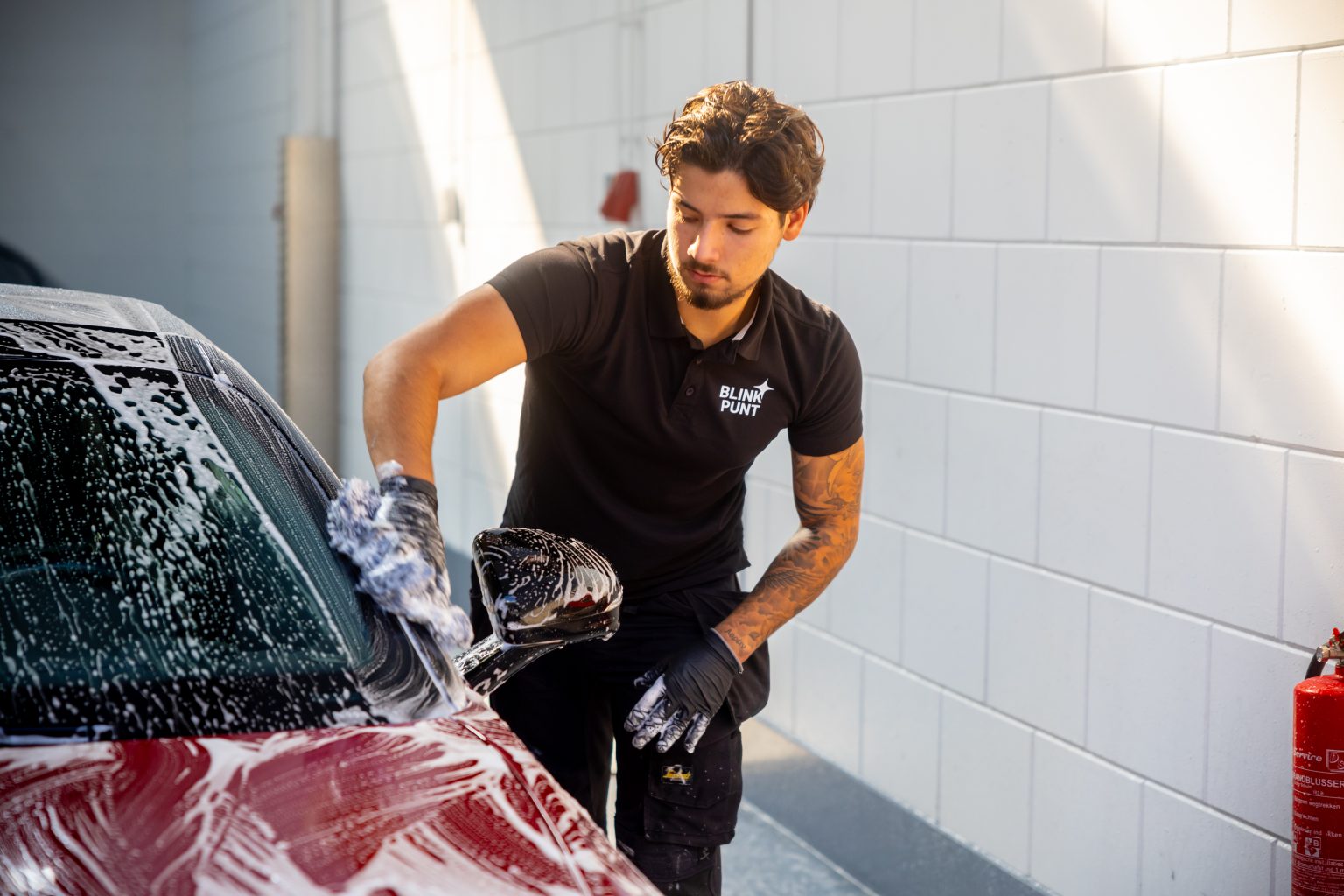 Maandelijks wassen bij Blinkpunt