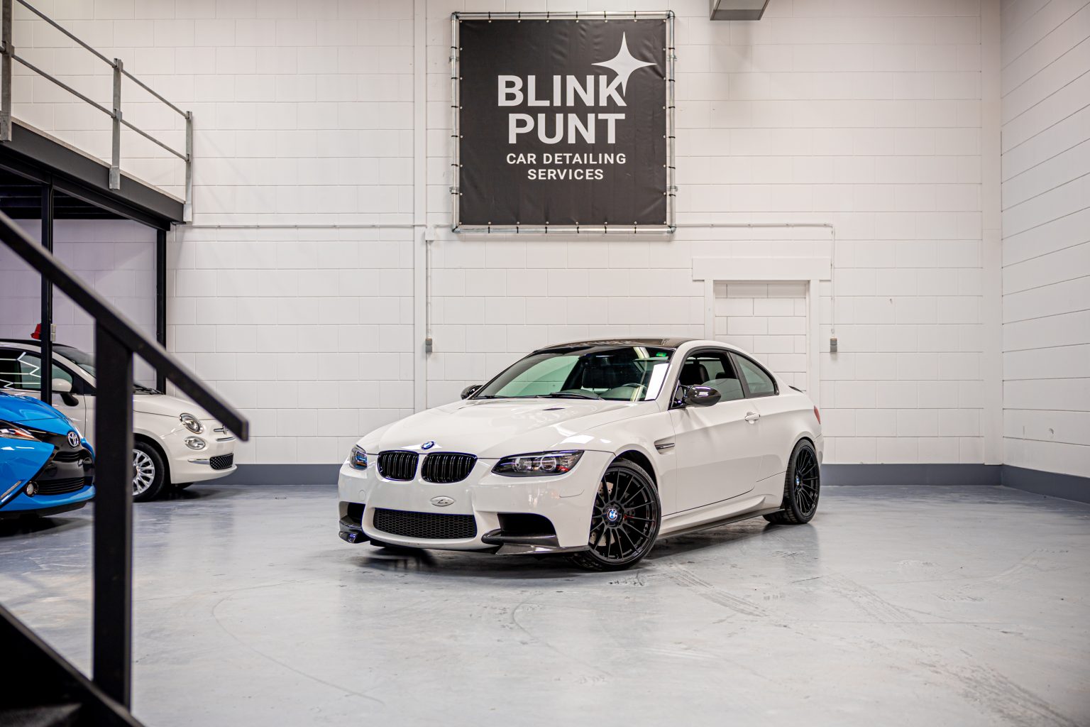In de studio bij auto detailing in Den Haag, Blinkpunt Monster